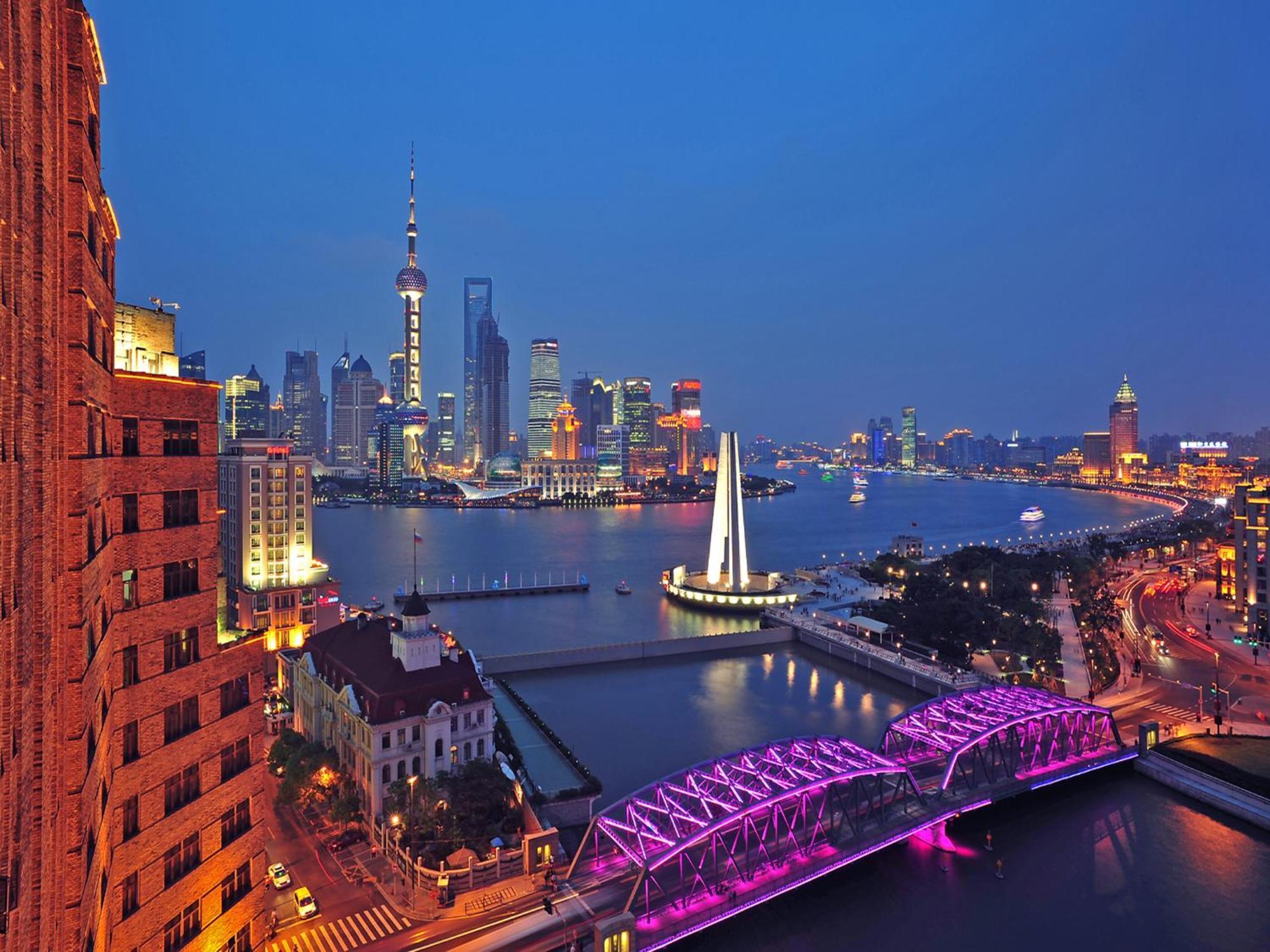 Broadway Mansions Hotel - On The Bund Şanghay Dış mekan fotoğraf