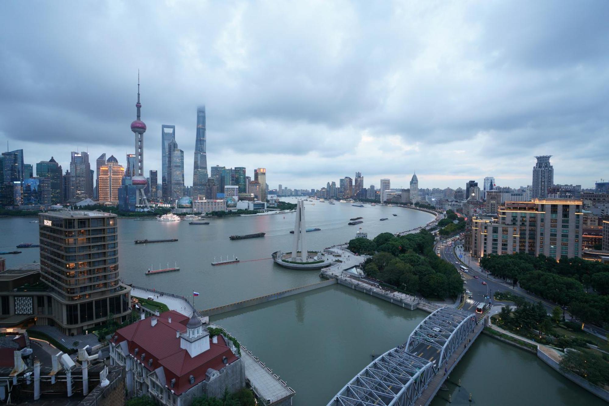 Broadway Mansions Hotel - On The Bund Şanghay Dış mekan fotoğraf