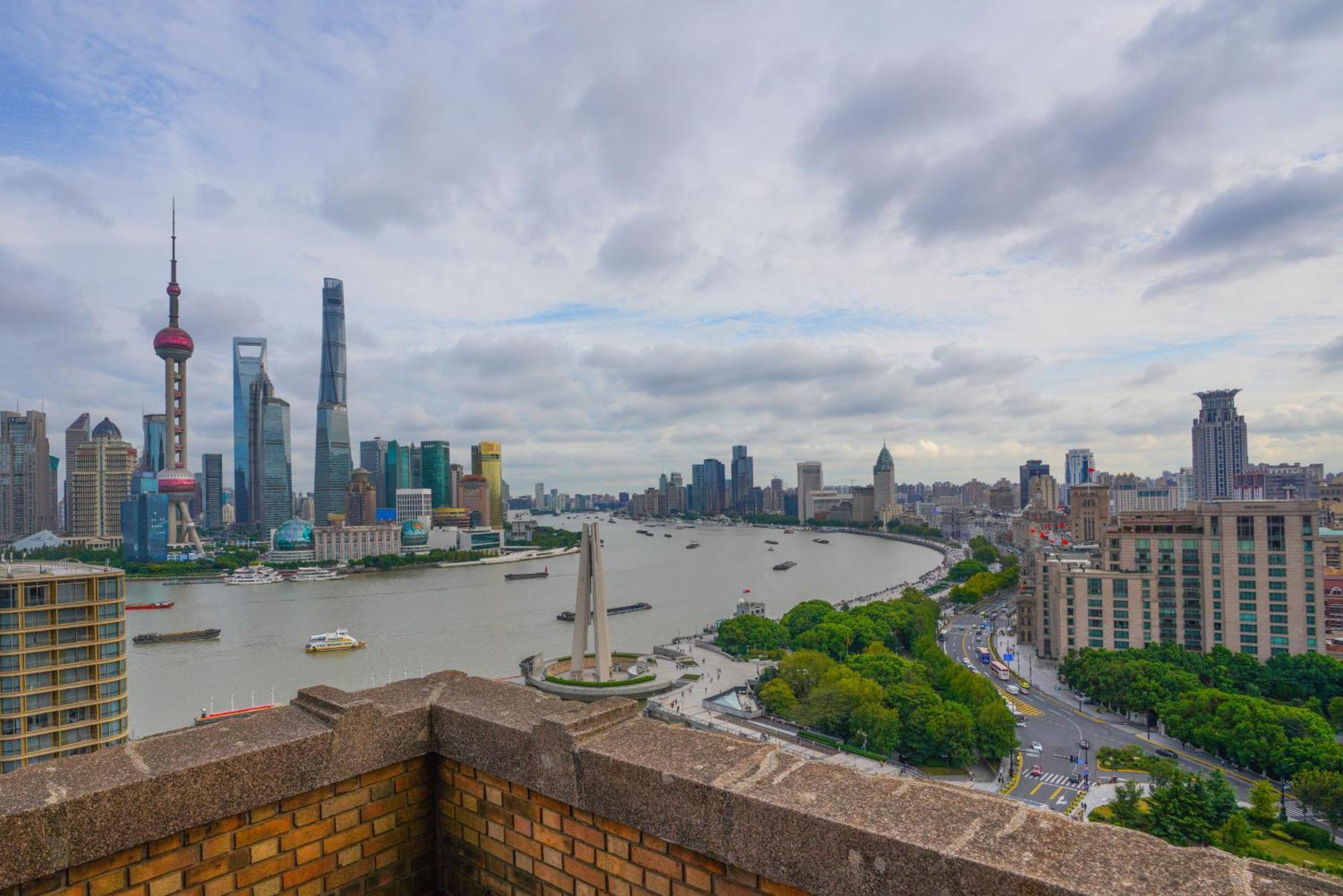 Broadway Mansions Hotel - On The Bund Şanghay Dış mekan fotoğraf